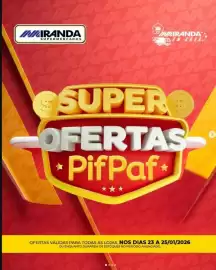 Folheto Miranda Supermercados Página 1