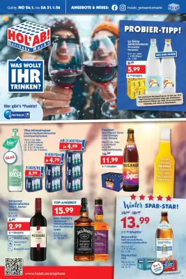 Hol'ab Getränkemarkt Prospekt (gültig bis 31-01)
