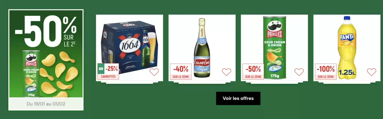 Catalogue Casino Supermarchés (valable jusqu'au 1-02)