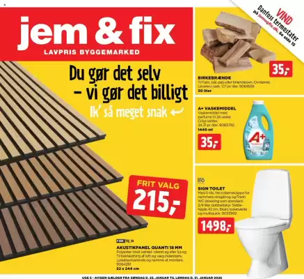 Jem & fix tilbudsavis
