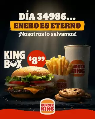 Catálogo Burger King (válido hasta 31-01)