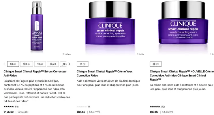 Catalogue Clinique (valable jusqu'au 5-02)