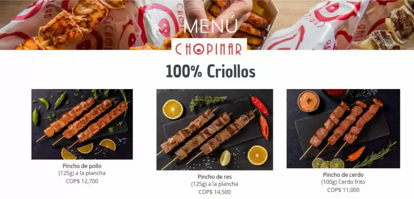 Catálogo Chopinar (válido hasta 31-03)