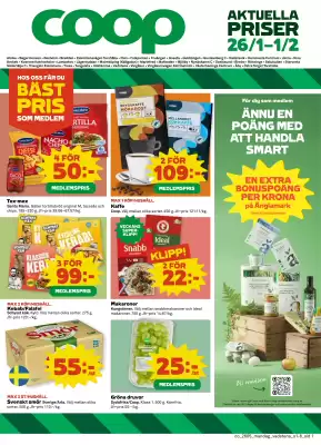 Coop Nära reklamblad (giltig till och med 1-02)