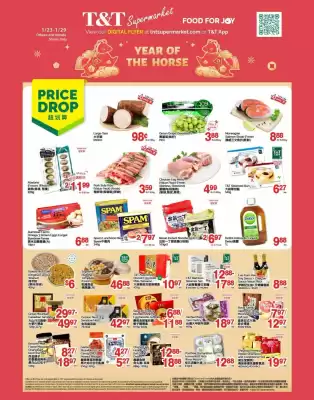 T&T Supermarket flyer (valid until 29-01)
