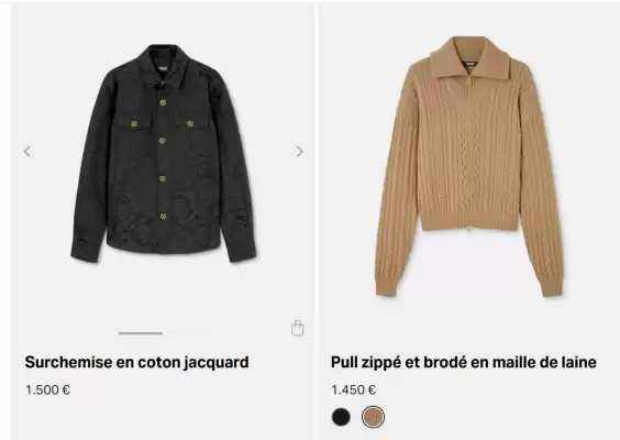 Catalogue Versace (valable jusqu'au 15-02)