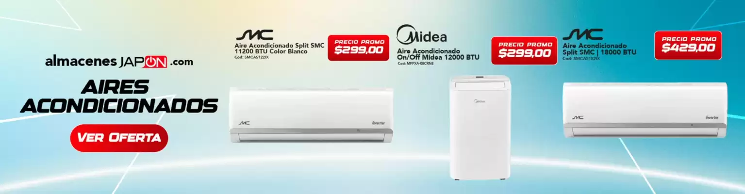 Catálogo Almacenes Japón (válido hasta 31-01)