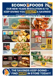 Econo Foods catalogue Page 1