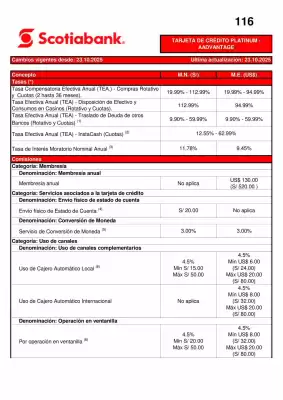 Catálogo Scotiabank (válido hasta 31-10)