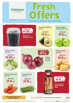 Choithrams leaflet (valid until 25-01)