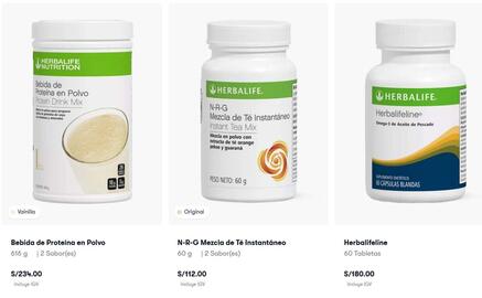 Catálogo Herbalife Página 4