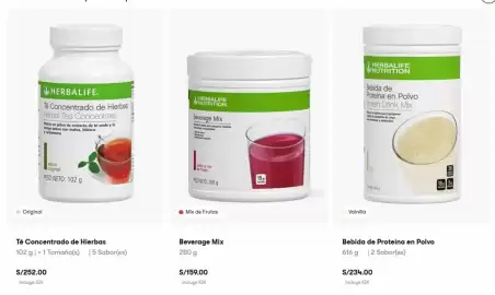 Catálogo Herbalife Página 2