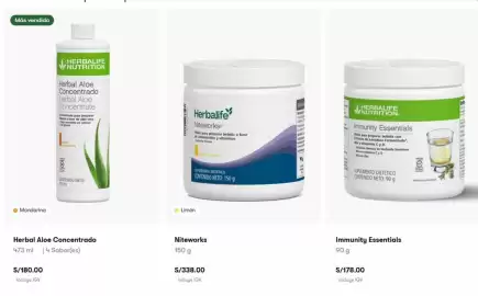 Catálogo Herbalife Página 3