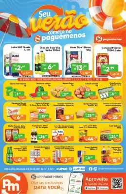 Catálogo Supermercados Pague Menos (válido até 25-01)
