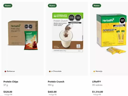 Catálogo Herbalife (válido hasta 30-11)
