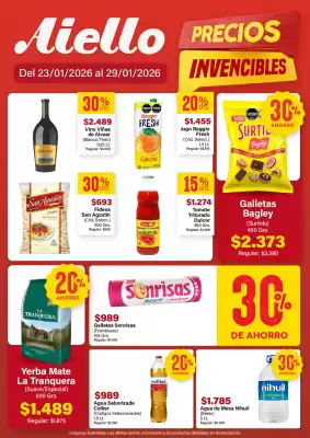 Catálogo Supermercados Aiello (válido hasta 29-01)
