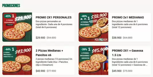 Catálogo Pizza Doble Pizza Página 4