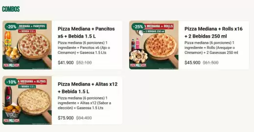 Catálogo Pizza Doble Pizza Página 7