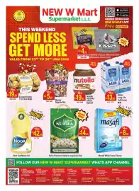 New W Mart leaflet Page 1