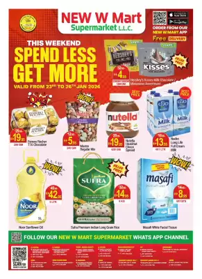 New W Mart leaflet (valid until 26-01)