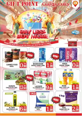 Gift Point catalogue (valid until 29-01)