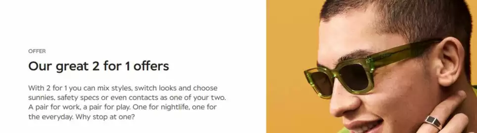 Specsavers catalogue Page 1