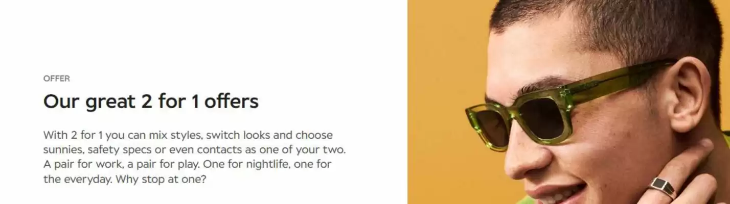 Specsavers catalogue (valid until 31-12)