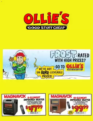 Ollie's weekly ad (valid until 29-01)