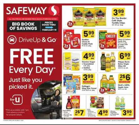 Safeway weekly ad (valid until 19-02)