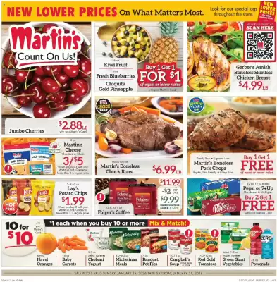 Martin's weekly ad (valid until 1-02)