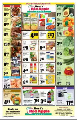 Bert's Red Apple weekly ad (valid until 27-01)