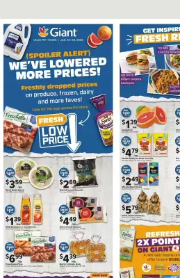 Giant Food weekly ad (valid until 29-01)