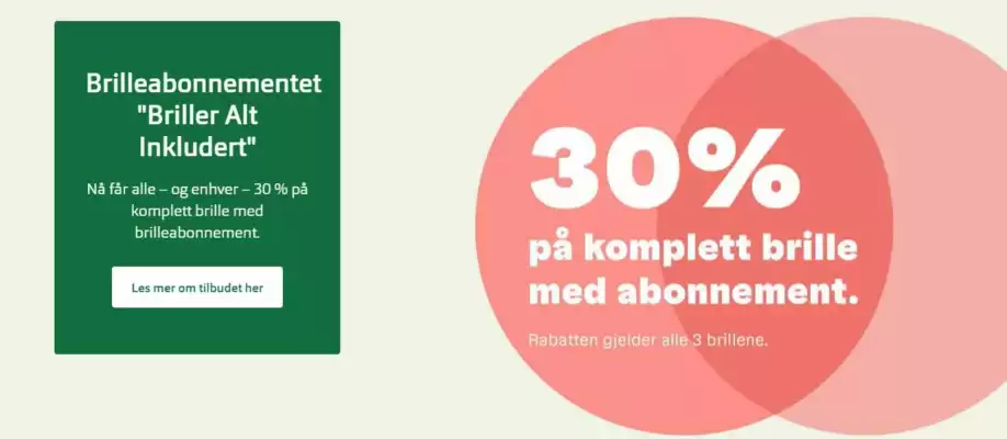 Brilleland kundeavis (gyldig til 31-01)