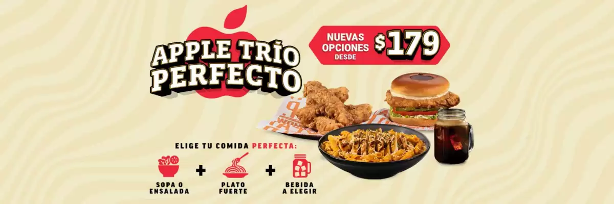 Catálogo Applebee's (válido hasta 31-01)