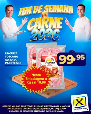 Folheto X Supermercados
