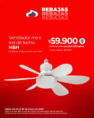 Catálogo Olímpica (válido hasta 25-01)