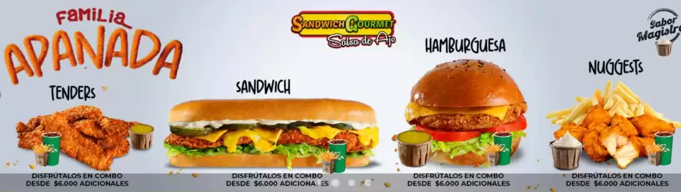 Catálogo Sandwich Gourmet Página 2