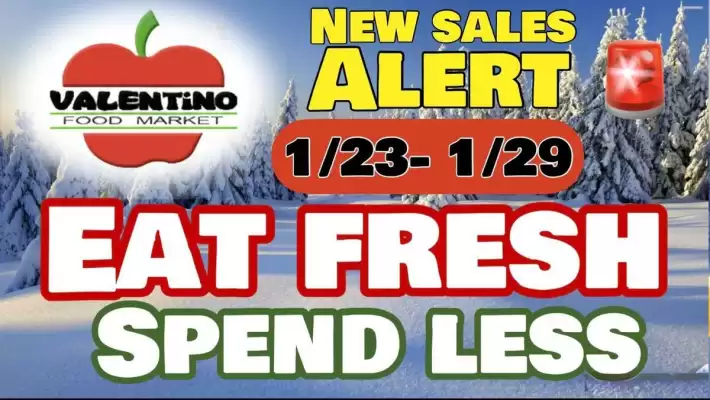 Valentino Food Market weekly ad (valid until 29-01)