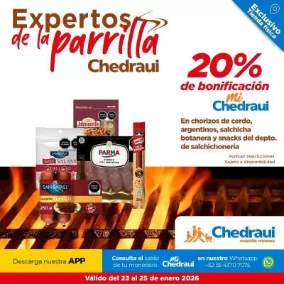 Folleto Chedraui (válido hasta 25-01)