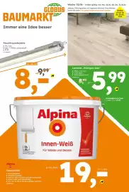Globus Baumarkt Prospekt Seite 1