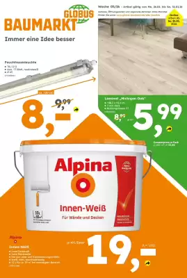 Globus Baumarkt Prospekt (gültig bis 31-01)