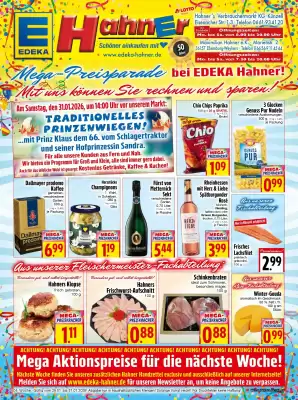 EDEKA Hahner Prospekt (gültig bis 31-01)