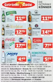 Getränke Oase Prospekt woche 5 Seite 1