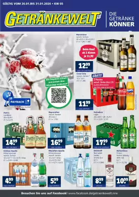 Getränkewelt Prospekt (gültig bis 31-01)
