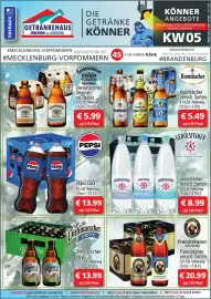 Getränkehaus Prospekt woche 5 Seite 1