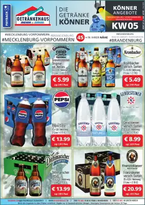 Getränkehaus Prospekt (gültig bis 31-01)