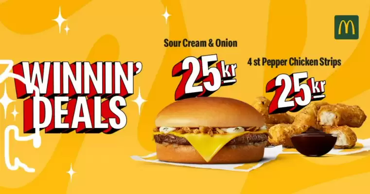 McDonald's reklamblad (giltig till och med 31-01)