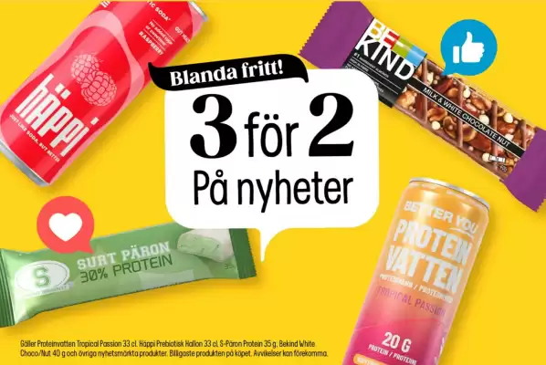 Pressbyrån reklamblad (giltig till och med 31-01)
