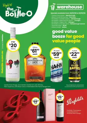 The Bottle O catalogue (valid until 22-02)