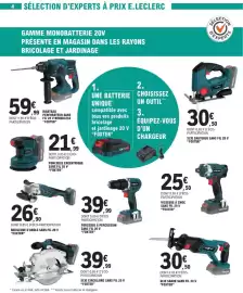 Catalogue E.Leclerc Brico page 4